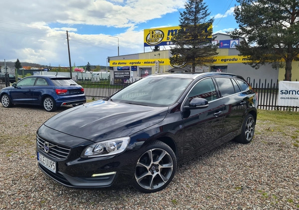 Volvo V60 cena 64900 przebieg: 122730, rok produkcji 2015 z Dziwnów małe 232